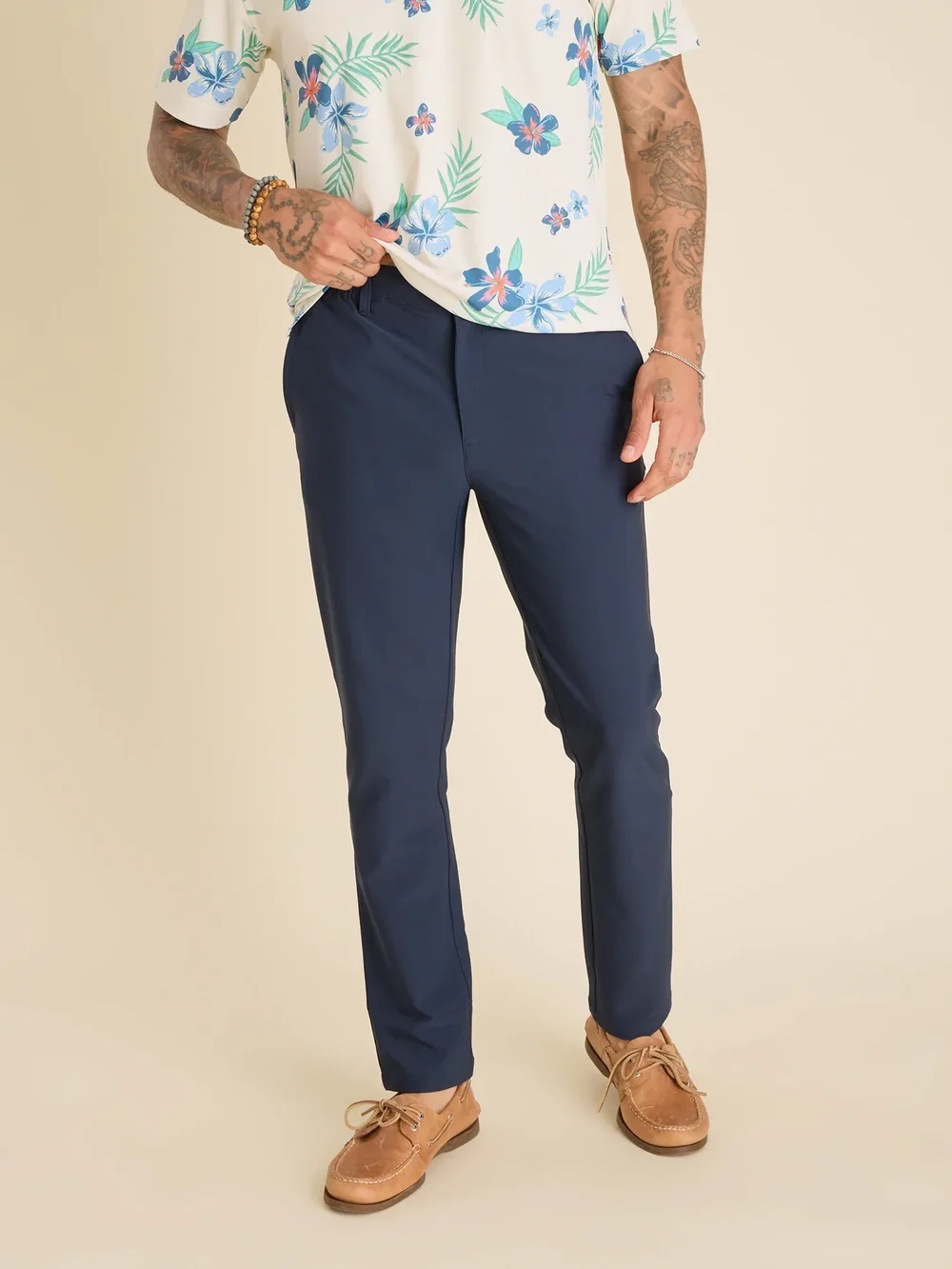 NEW Chubbies Mens M Navy Blue Baby’s Everywhere 31”x30" Performance Pants